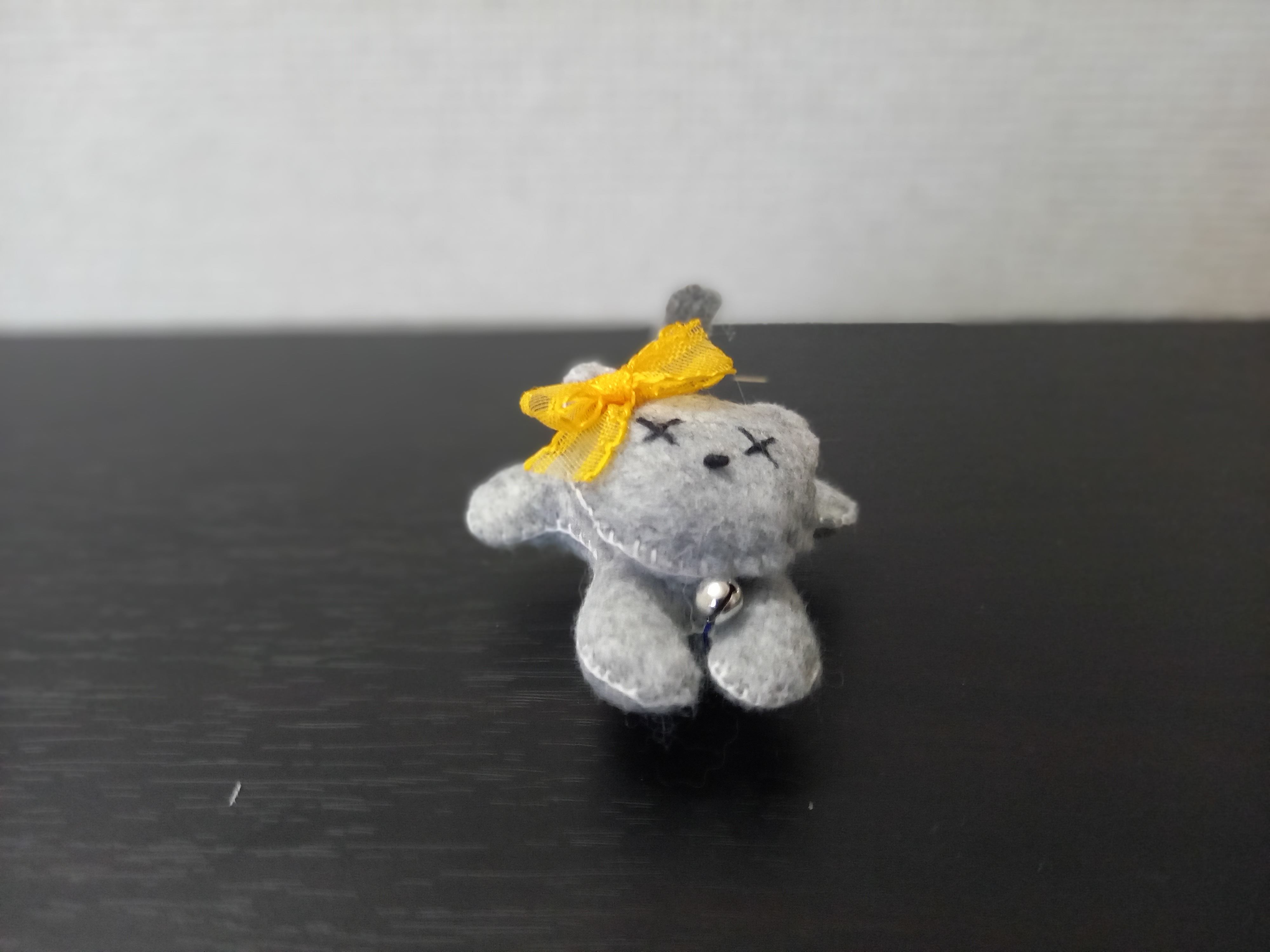 磁石うさぎ(黄)