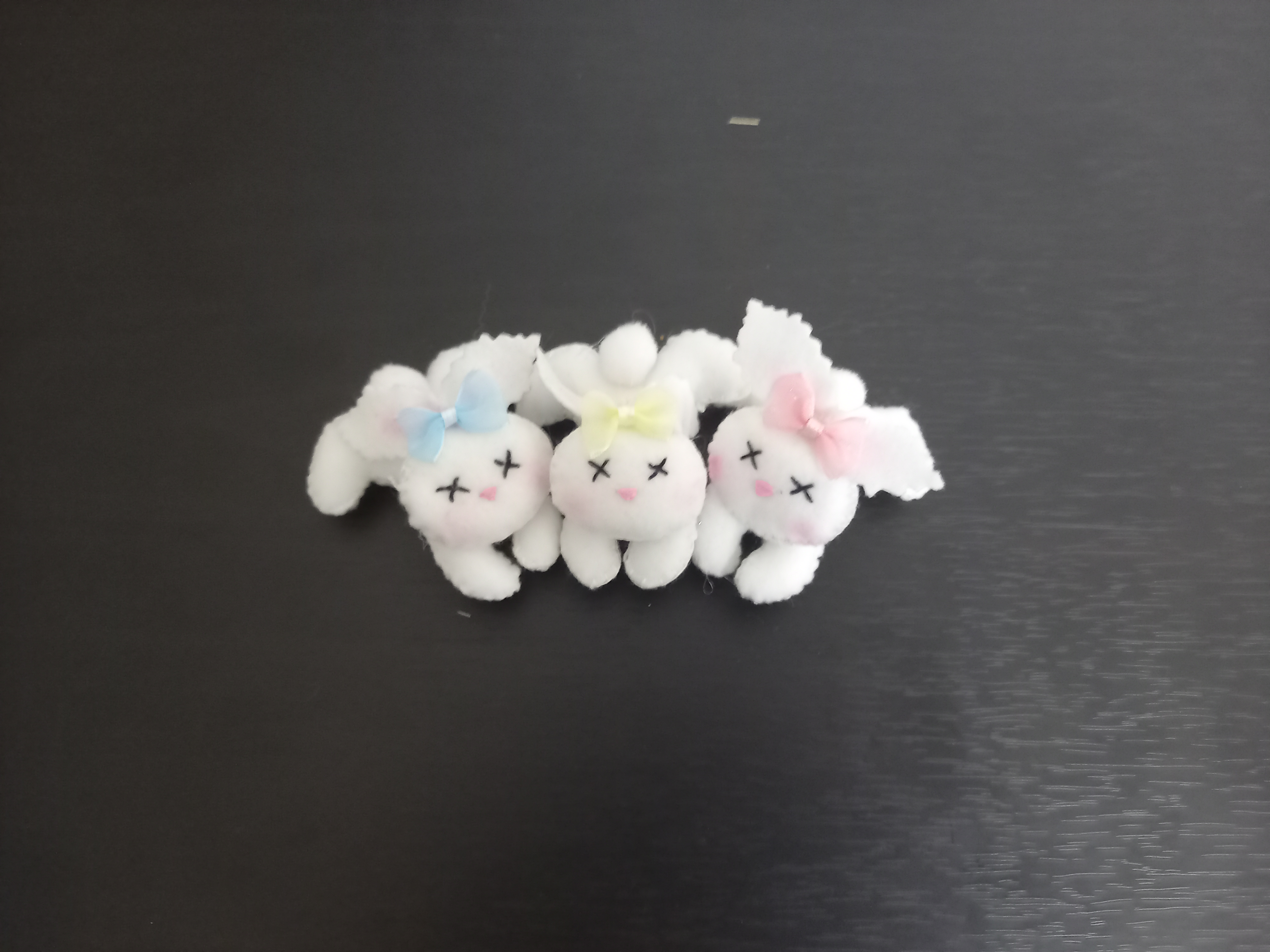 磁石うさぎ３匹セット