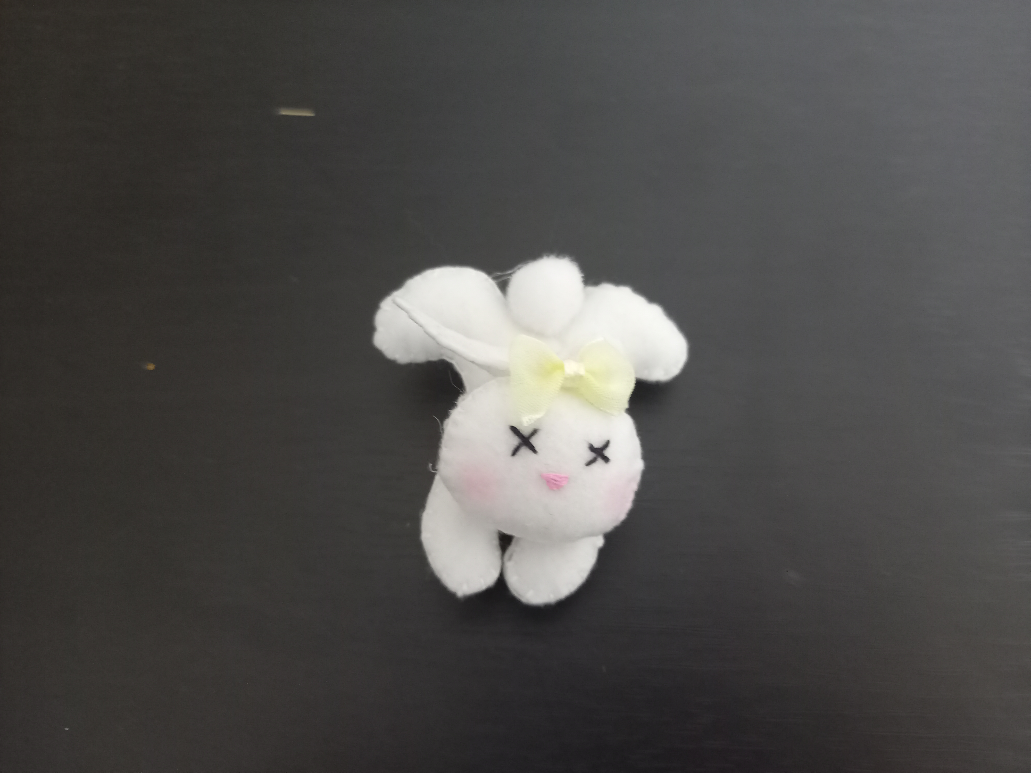 磁石うさぎ(白)