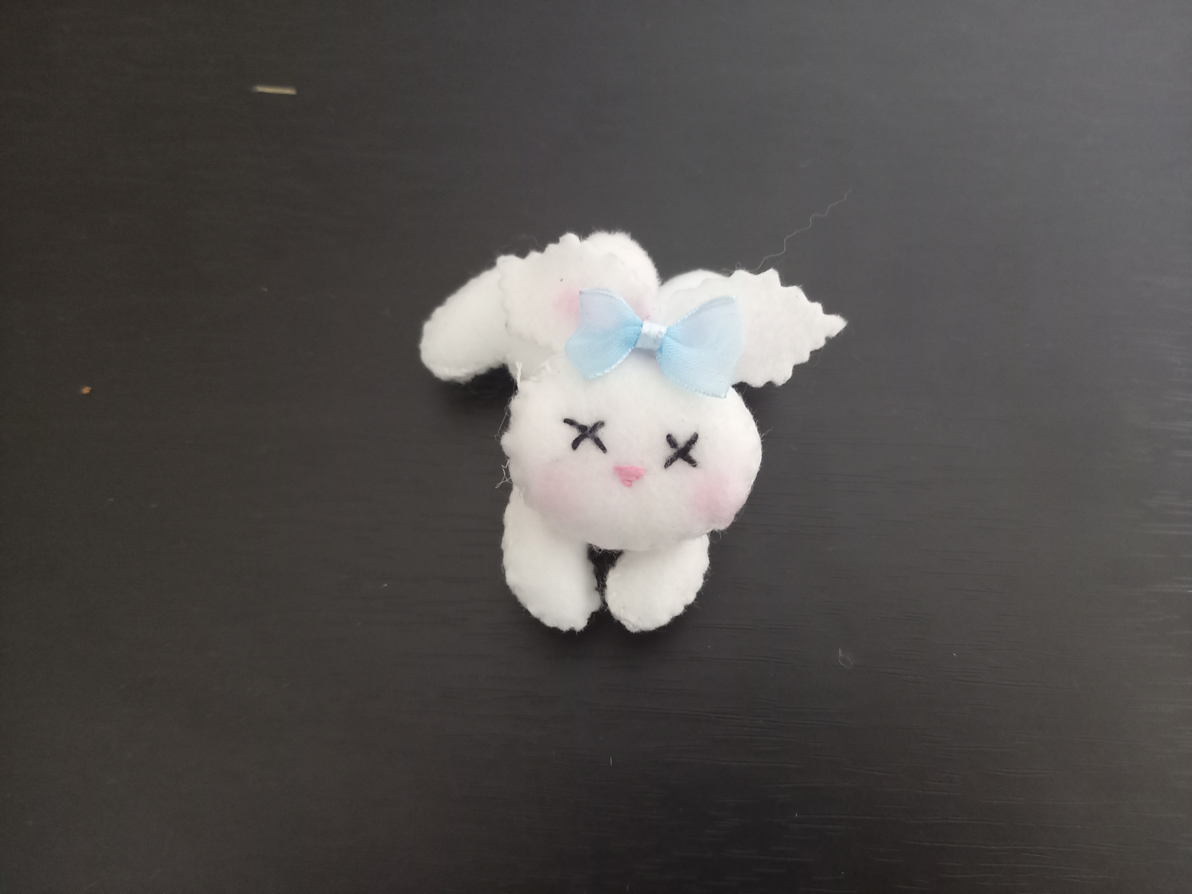 磁石うさぎ(青)